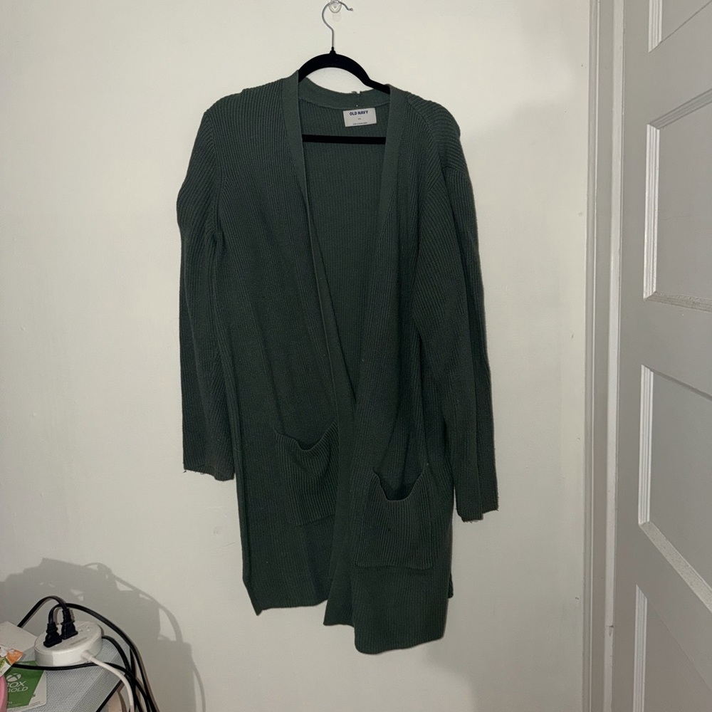 Old Navy Forest Green Women's Cardigan